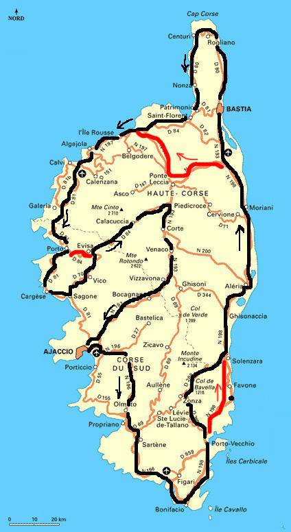 Itinéraire de quinze jours pour la Corse en octobre? | Forum: Corse ...