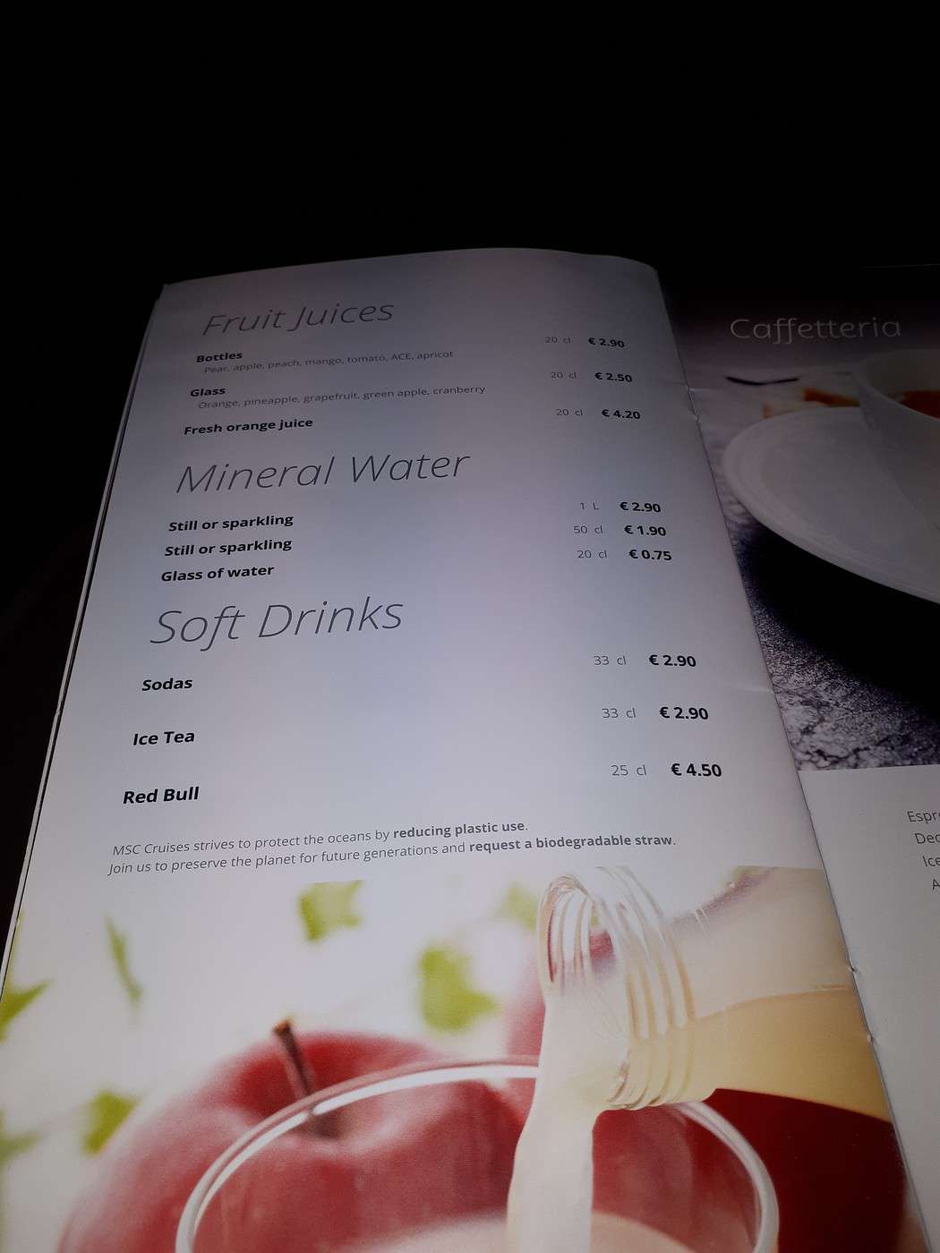 Forfaits boissons MSC | Croisière | Voyage Forum