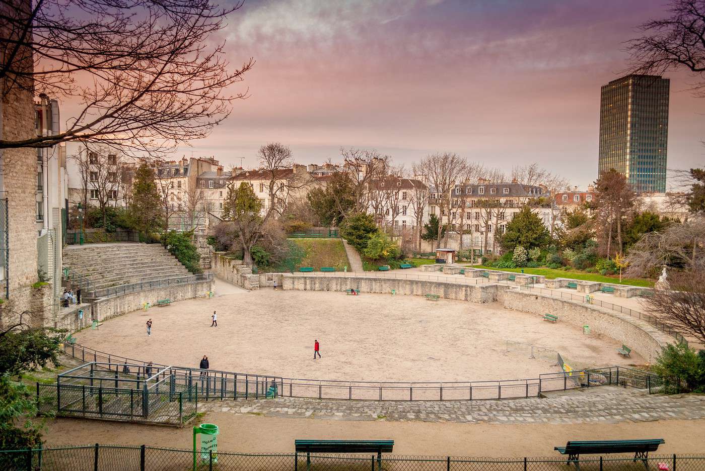 Ar&egrave;nes de Lut&egrave;ce, Paris, France