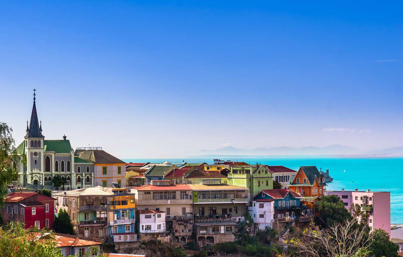 Quartier historique de Valparaiso, Valparaiso, Chili Quartier historique de Valparaiso, Valparaiso, Chili