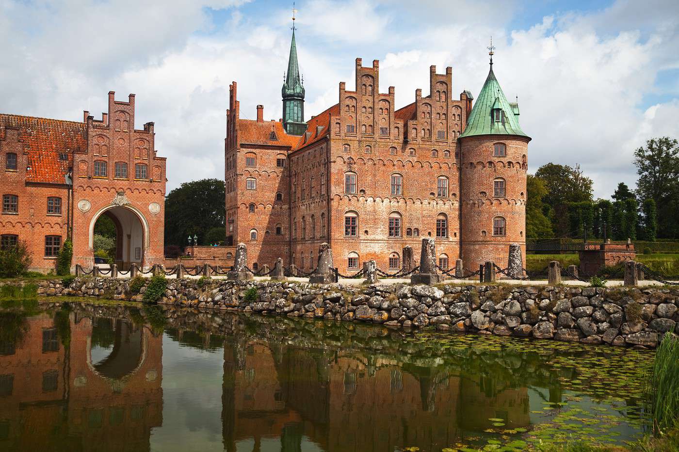 Ch&acirc;teau d'Egeskov, Danemark
