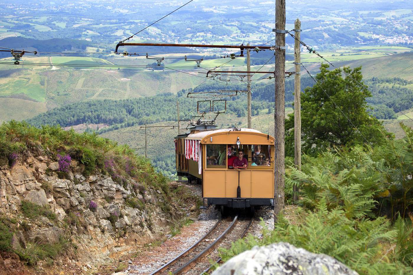 La Rhune, Pyrénées-Atlantiques, France La Rhune, Pyrénées-Atlantiques, France