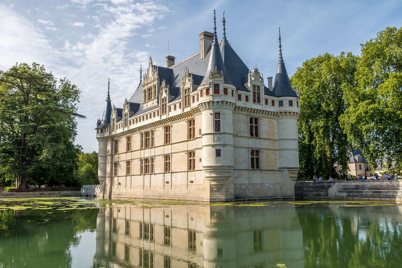 Château d'Azay-le-Rideau, Indre-et-Loire, France Château d'Azay-le-Rideau, Indre-et-Loire, France