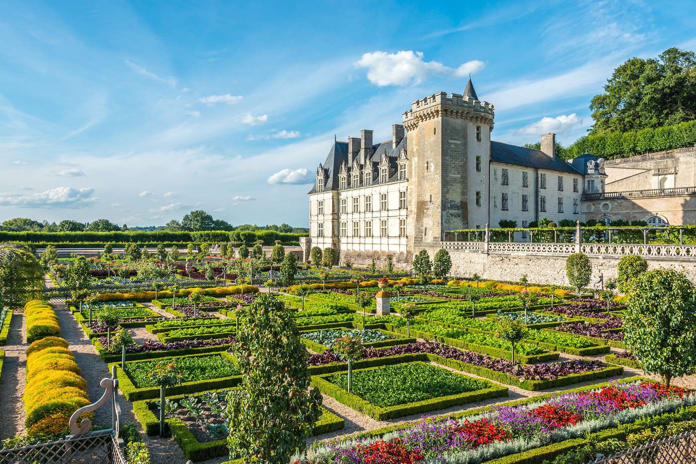 Ch&acirc;teau de Villandry, Indre-et-Loire, France