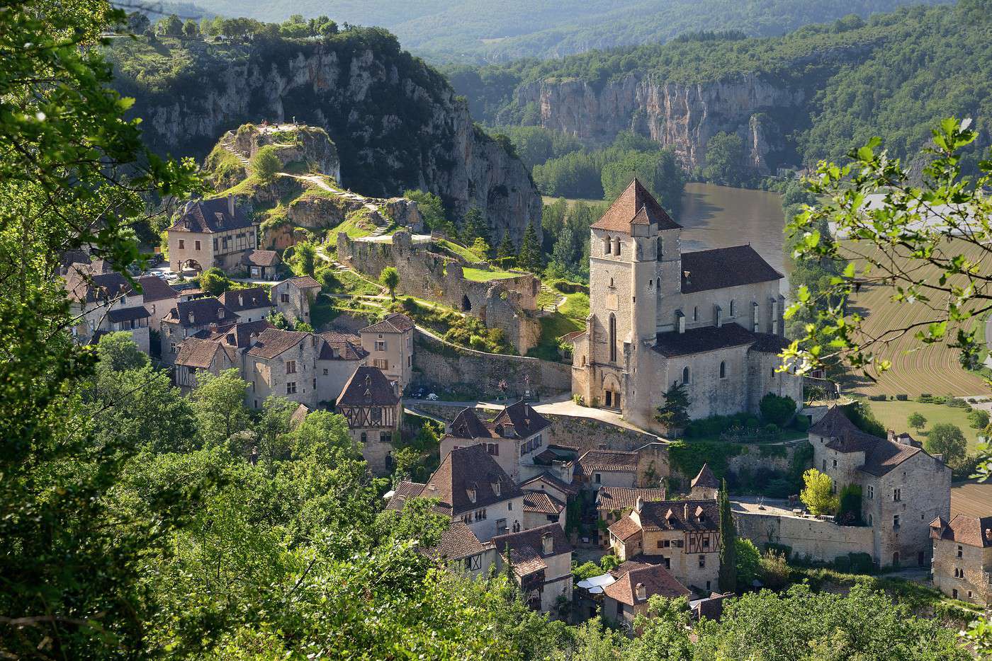 Saint-Cirq Lapopie, Lot, France