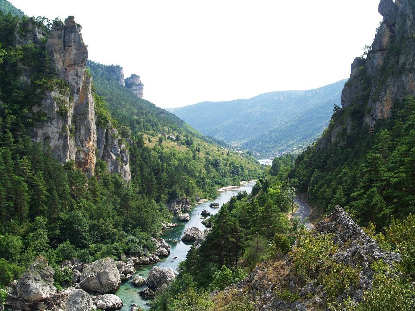 Gorges du Tarn, Loz&egrave;re, France