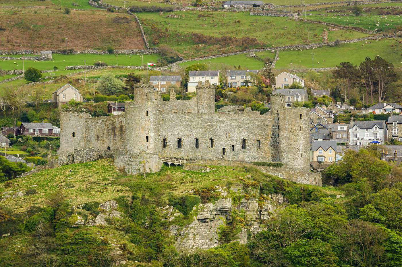 Châteaux forts de la région du Gwynedd, Grande Bretagne