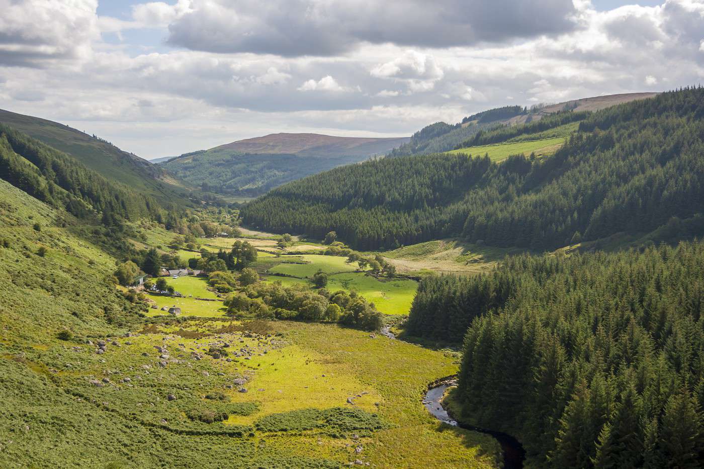 Parc national des Montagnes de Wicklow, Irlande