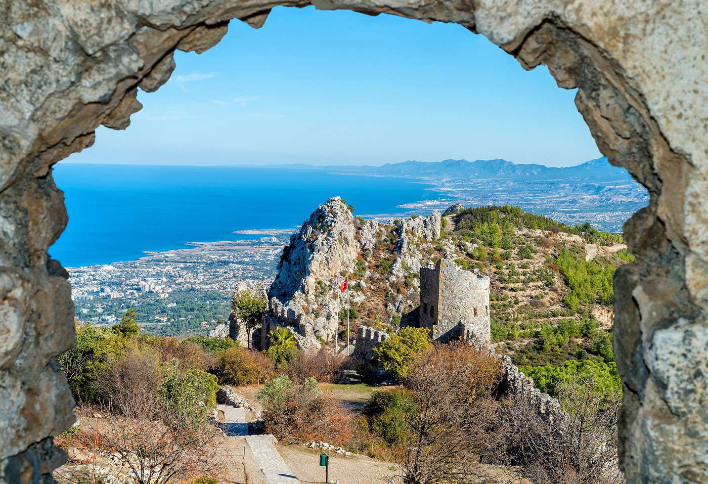 Chaîne de Kyrenia, Chypre Chaîne de Kyrenia, Chypre