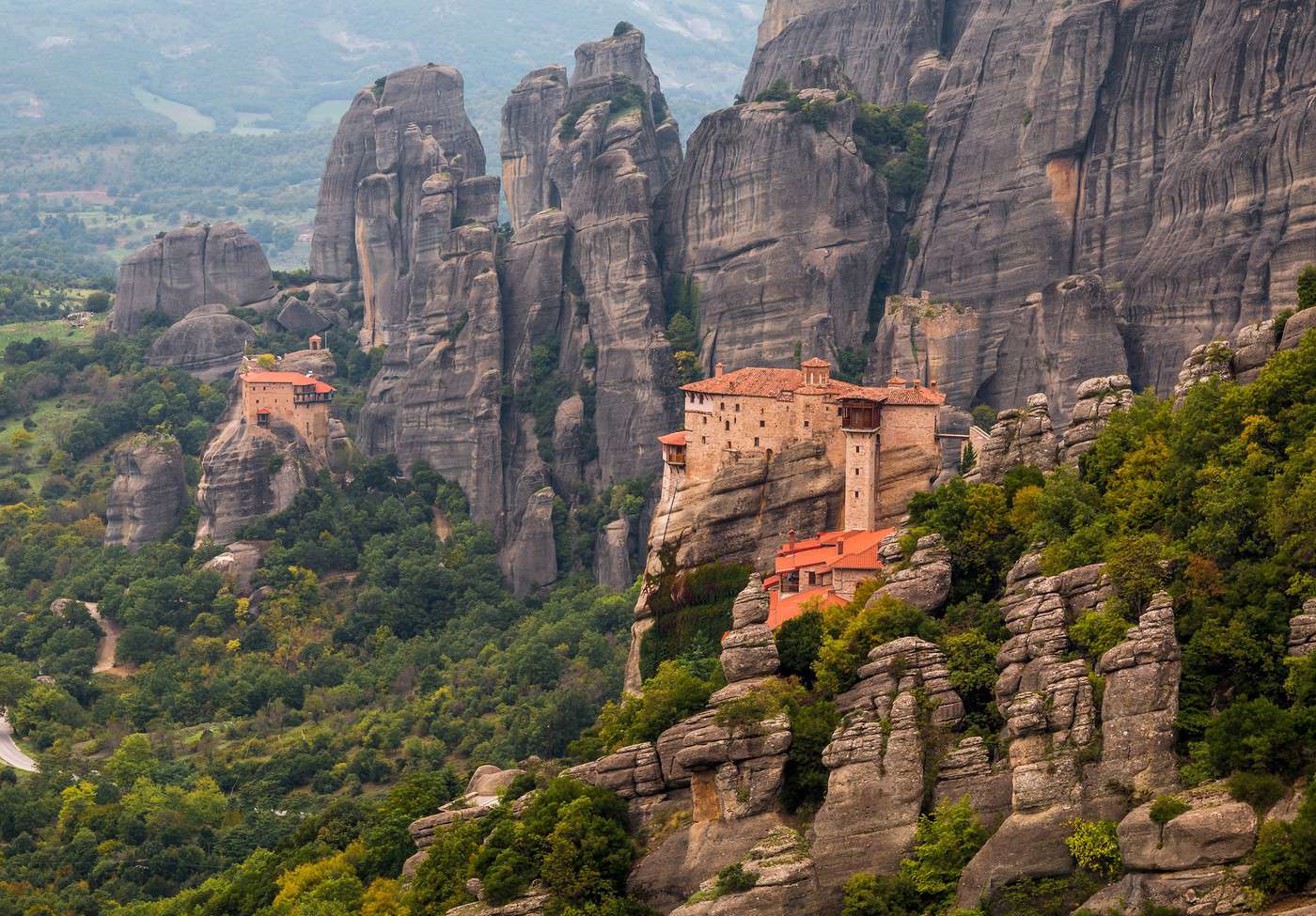 Les Météores, Grèce