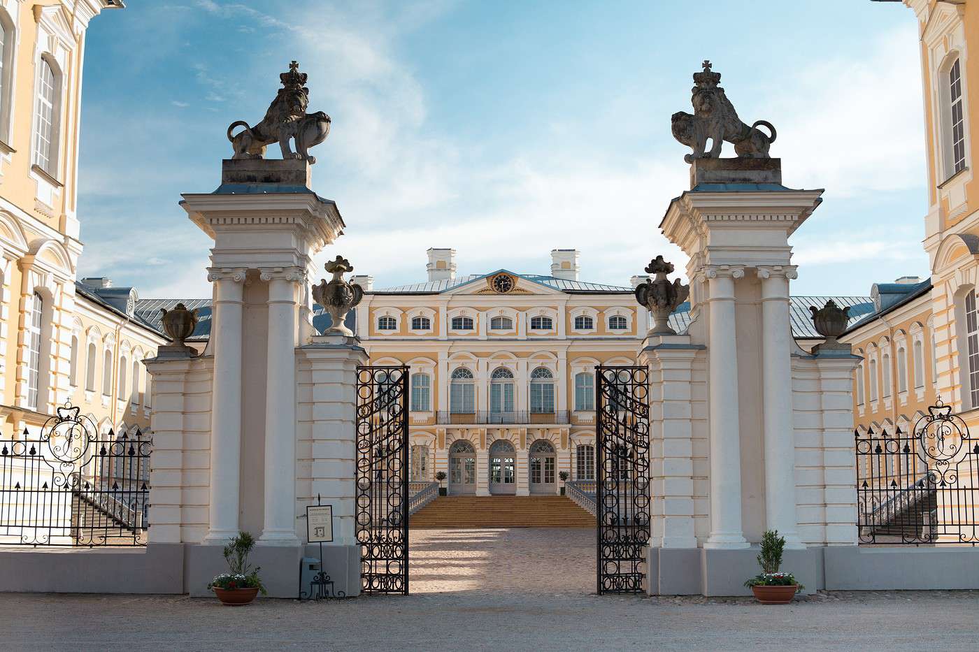 Ch&acirc;teau de Rundale, Lettonie