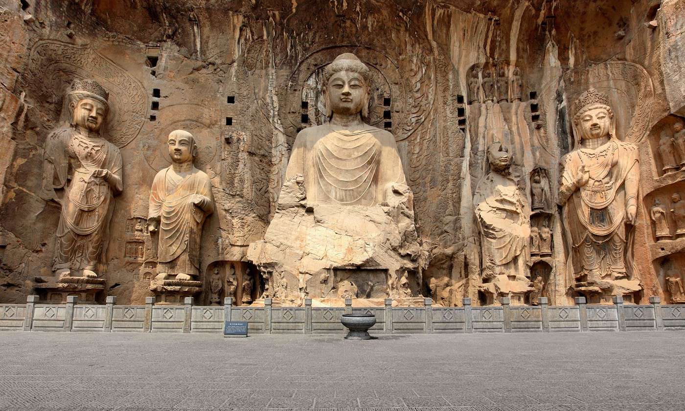 Grottes de Longmen, Chine