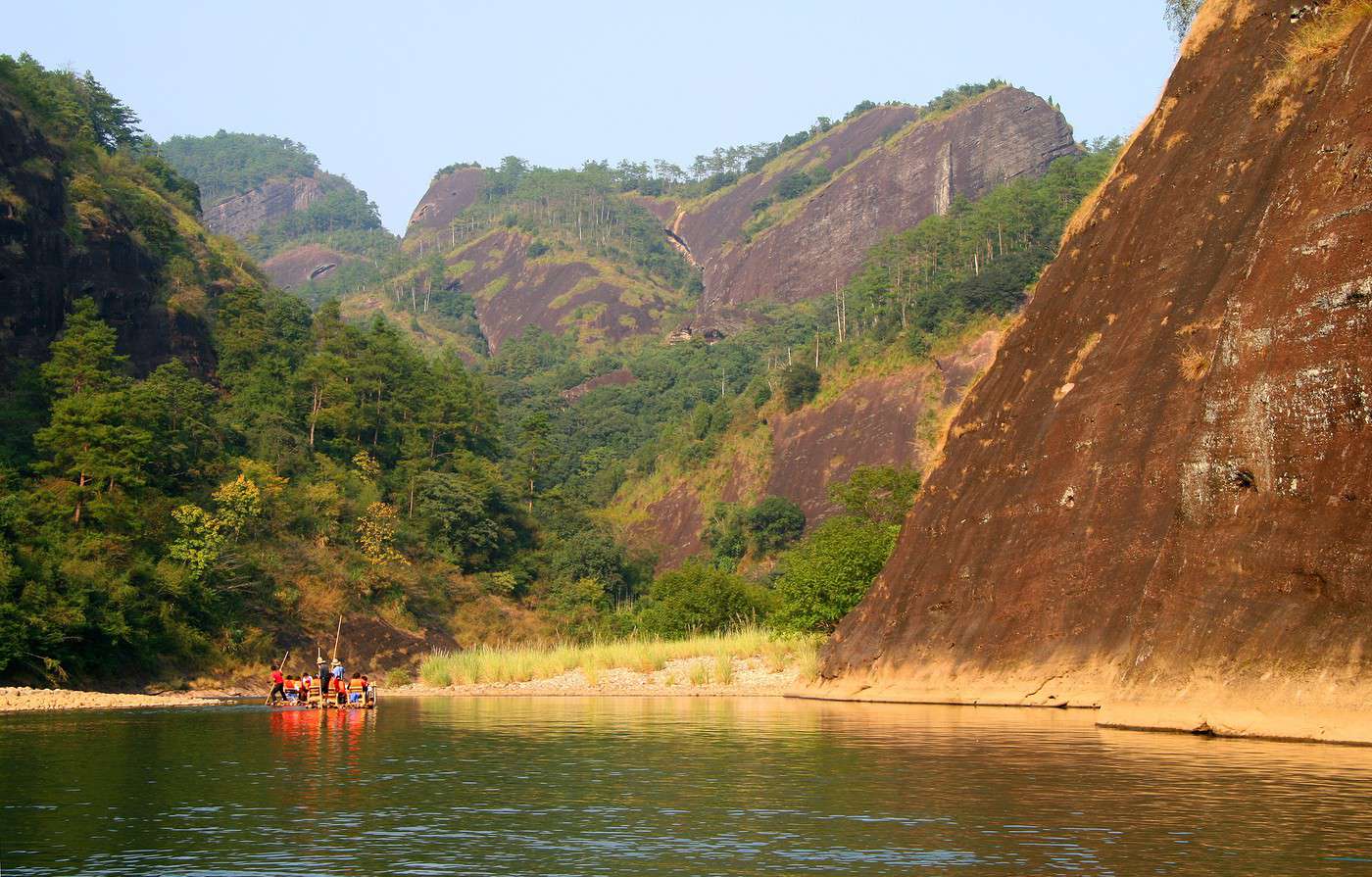 Monts Wuyi, Chine