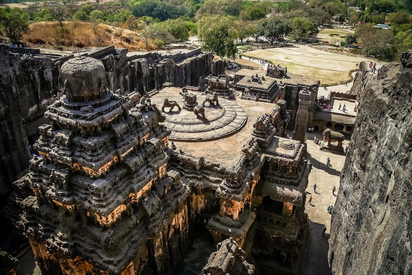Grottes d'Ellora, Inde