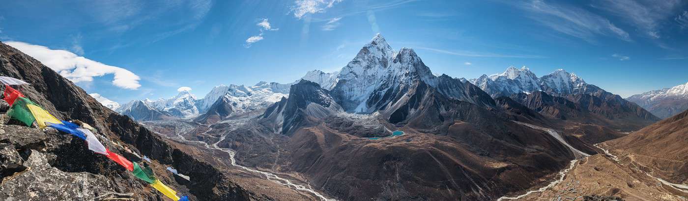 Mont Amadablam, trek du camp de base de l'Everest, Népal Mont Amadablam, trek du camp de base de l'Everest, Népal