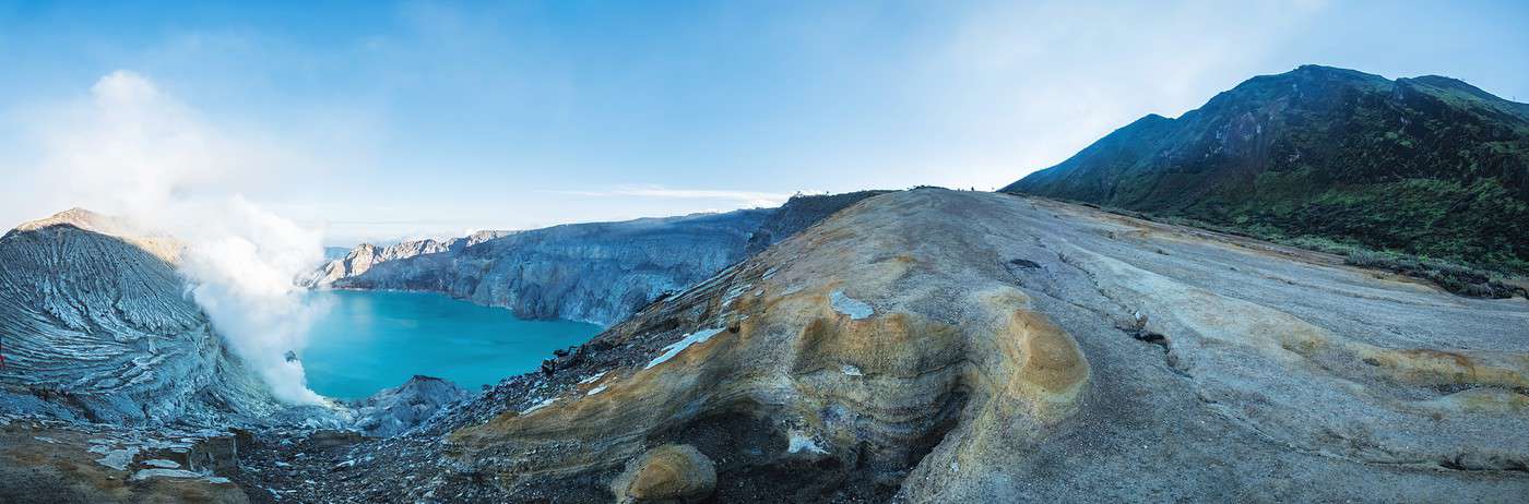 Kawah Ijen, Indonésie Kawah Ijen, Indonésie