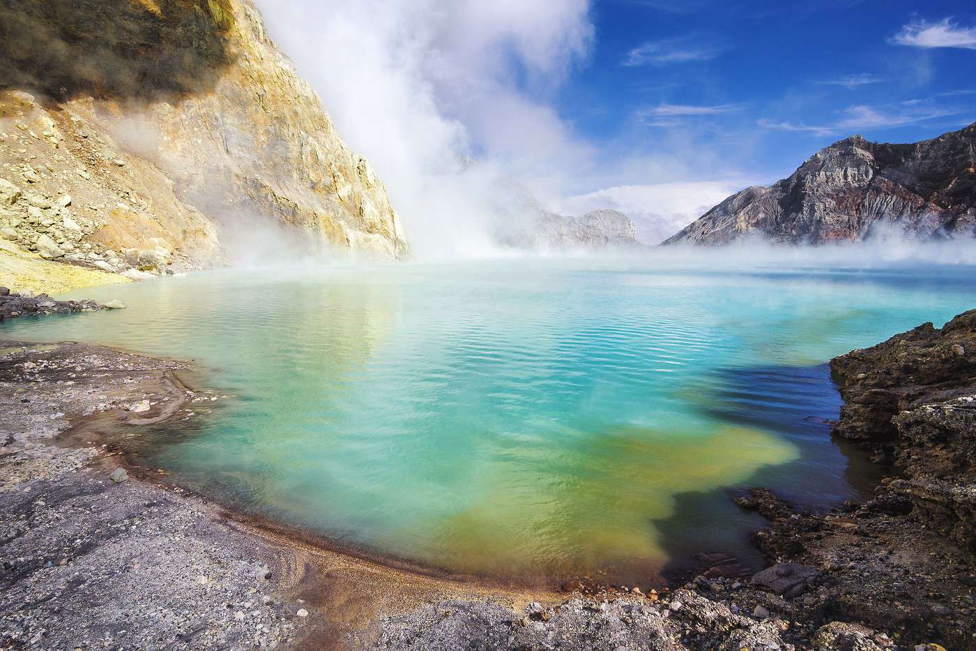 Kawah Ijen, Indonésie