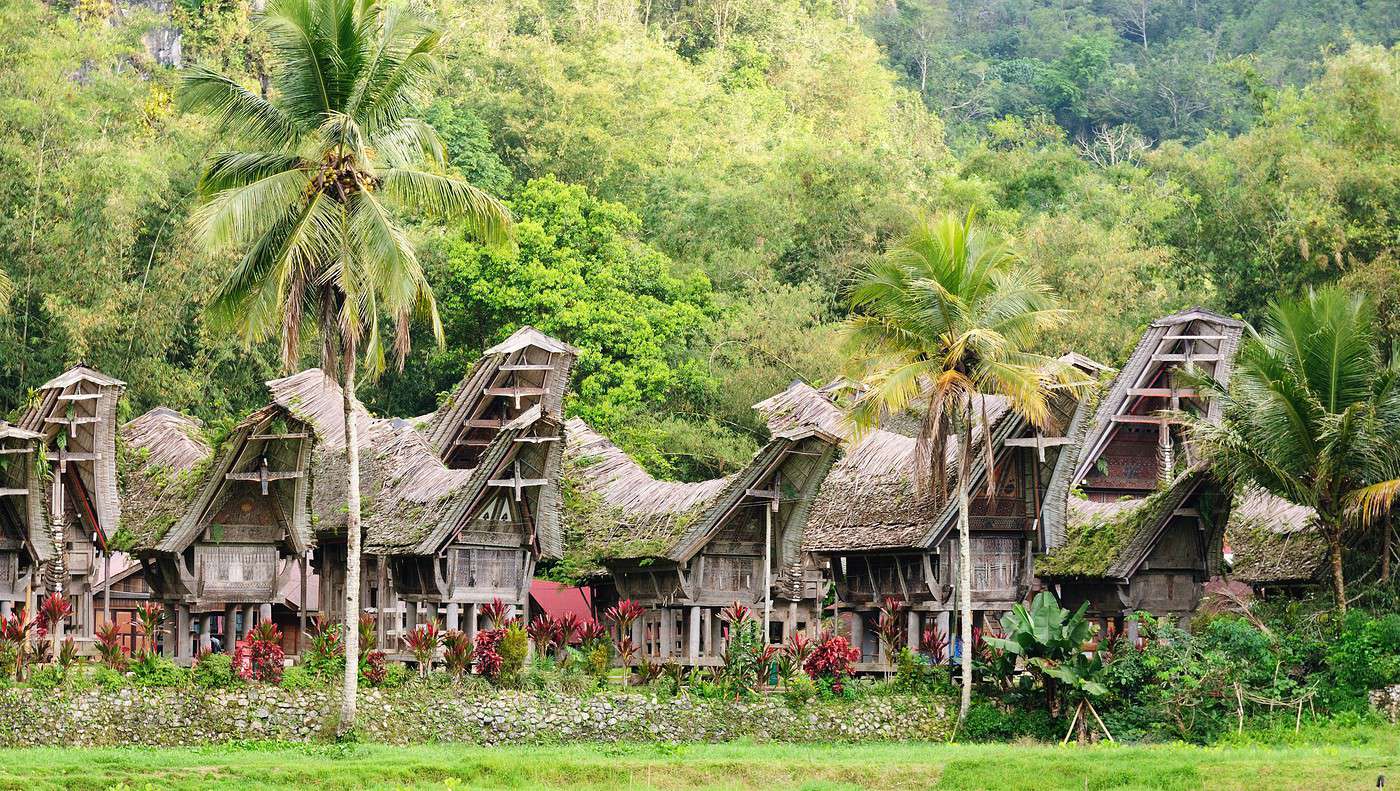 Tana Toraja, Indonésie