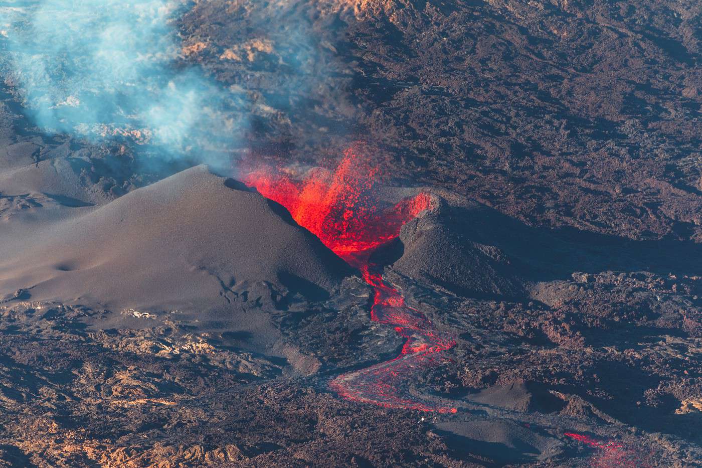 Piton de la Fournaise, Réunion