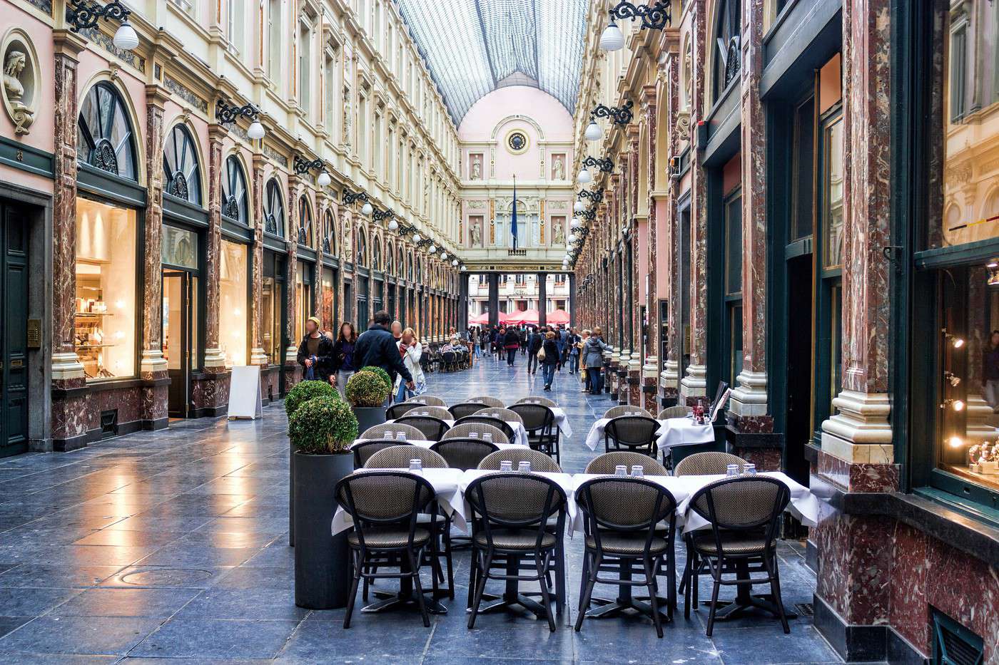 Galeries royales Saint-Hubert, Bruxelles, Belgique Galeries royales Saint-Hubert, Bruxelles, Belgique