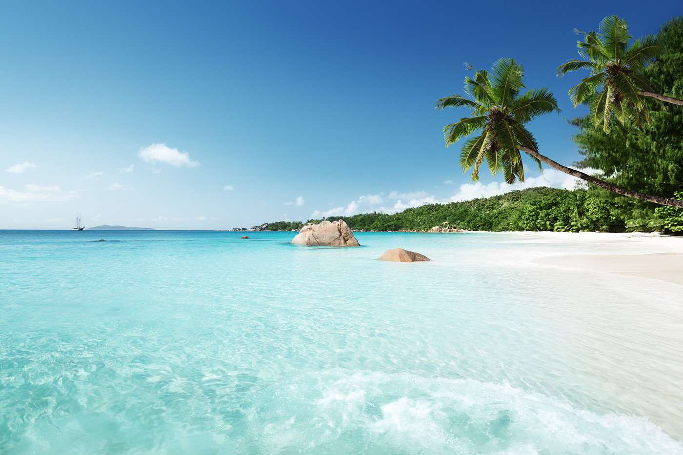 Plages de Praslin, Seychelles