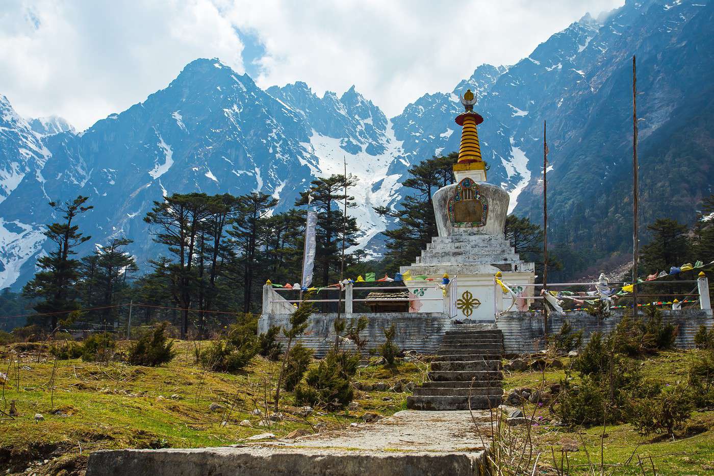 Vall&eacute;e de Yumthang, Inde
