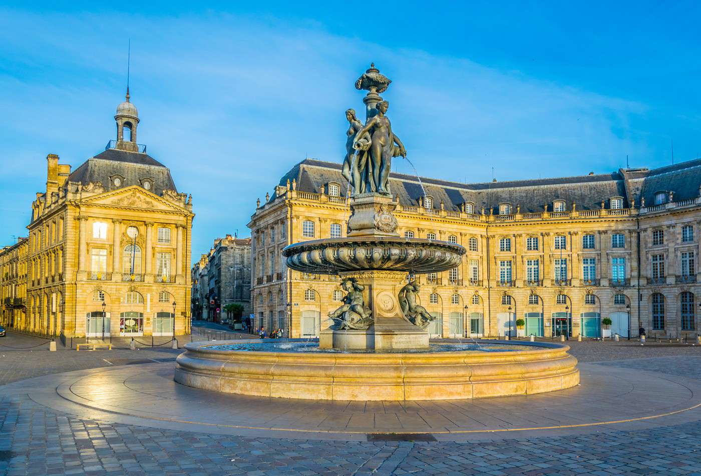 Place de la Bourse, Bordeaux, Gironde, France