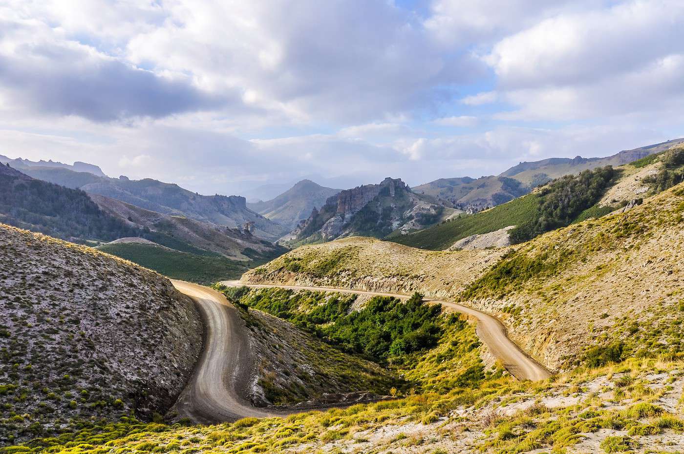 Route des Sept lacs, Argentine