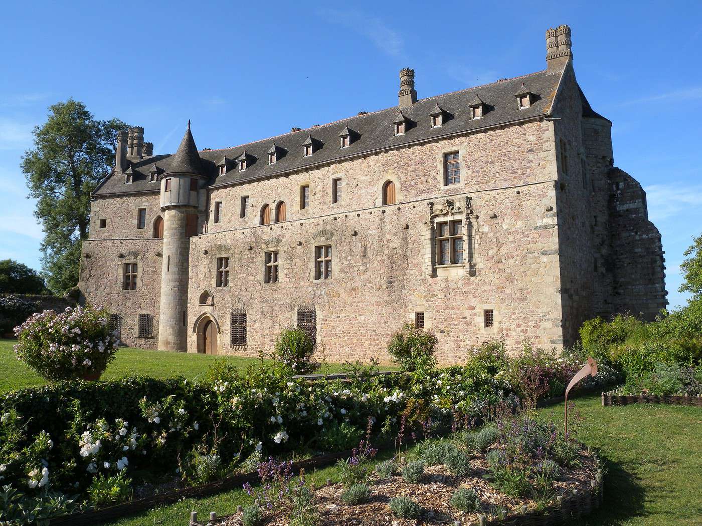 Ch&acirc;teau de la Roche-Jagu, C&ocirc;tes d'Armor, France