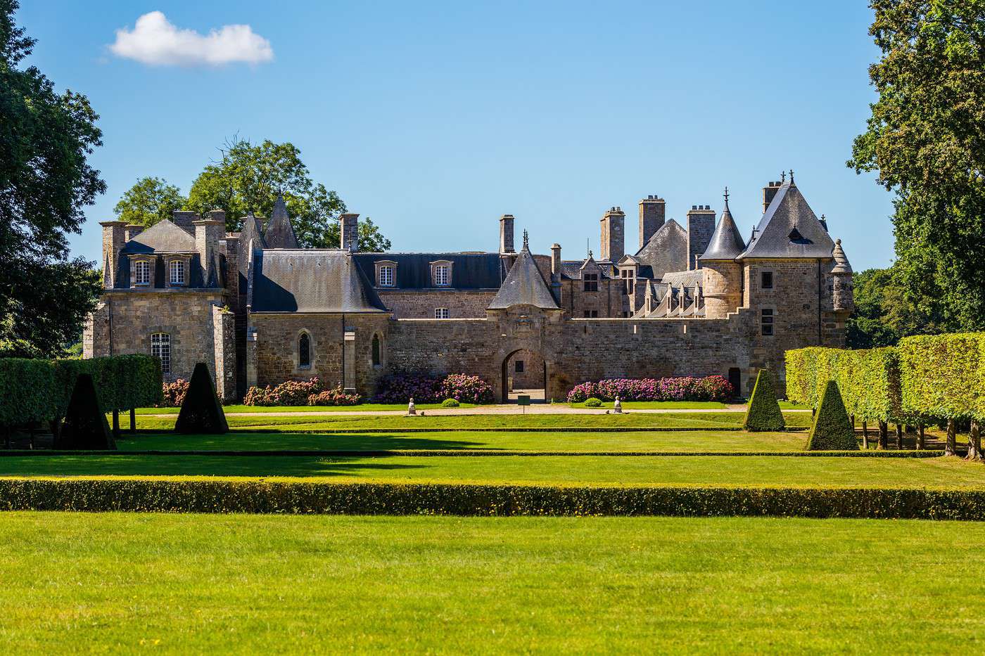 Ch&acirc;teau de Rosanbo, C&ocirc;tes d'Armor, France