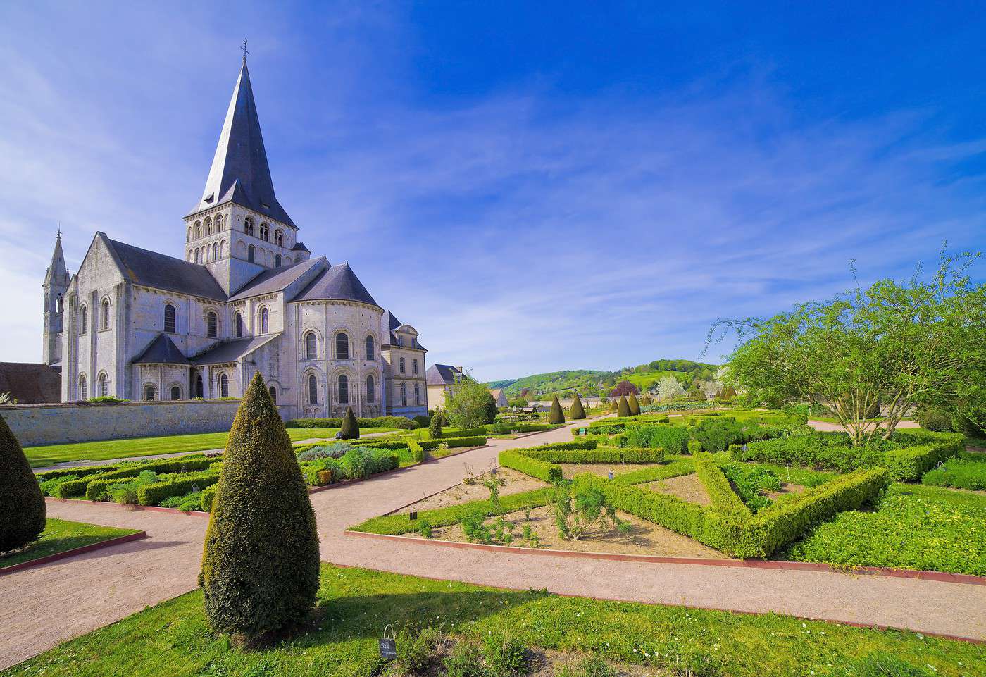 Route des abbayes normandes, Seine-Maritime, France