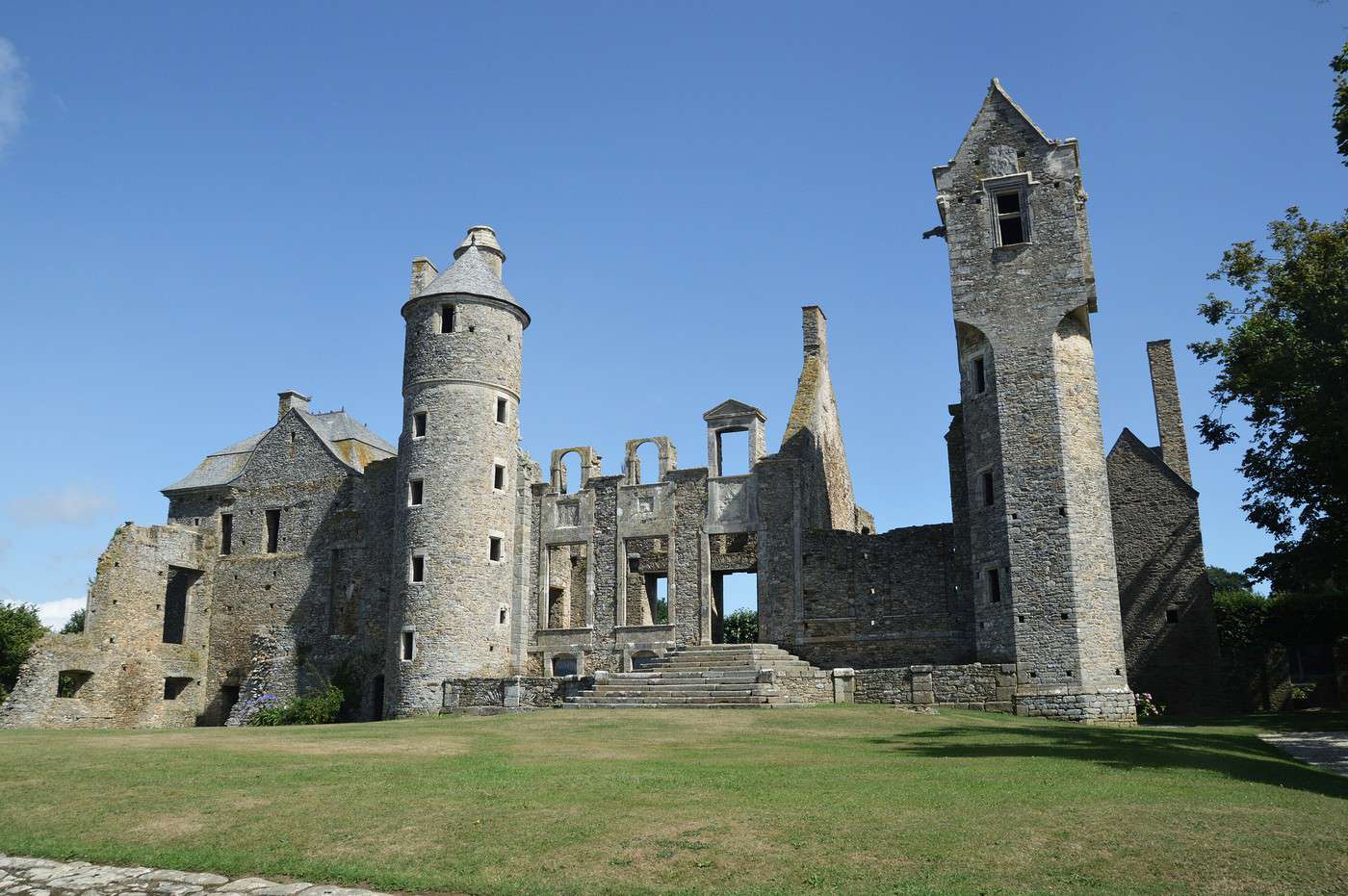 Château de Gratot, Manche, France