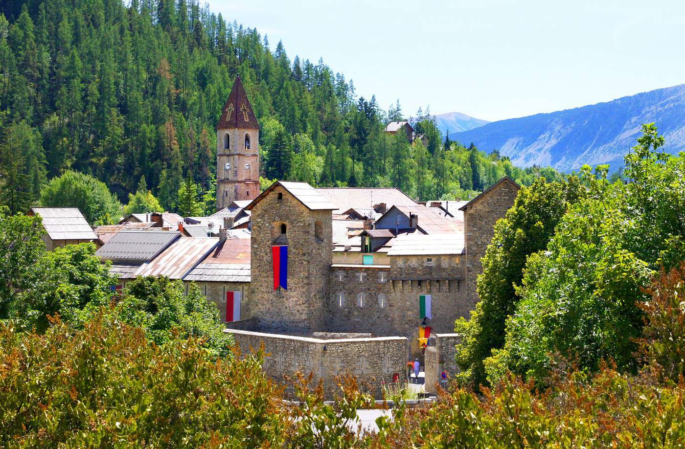Colmars-les-Alpes, Alpes de Haute-Provence, France