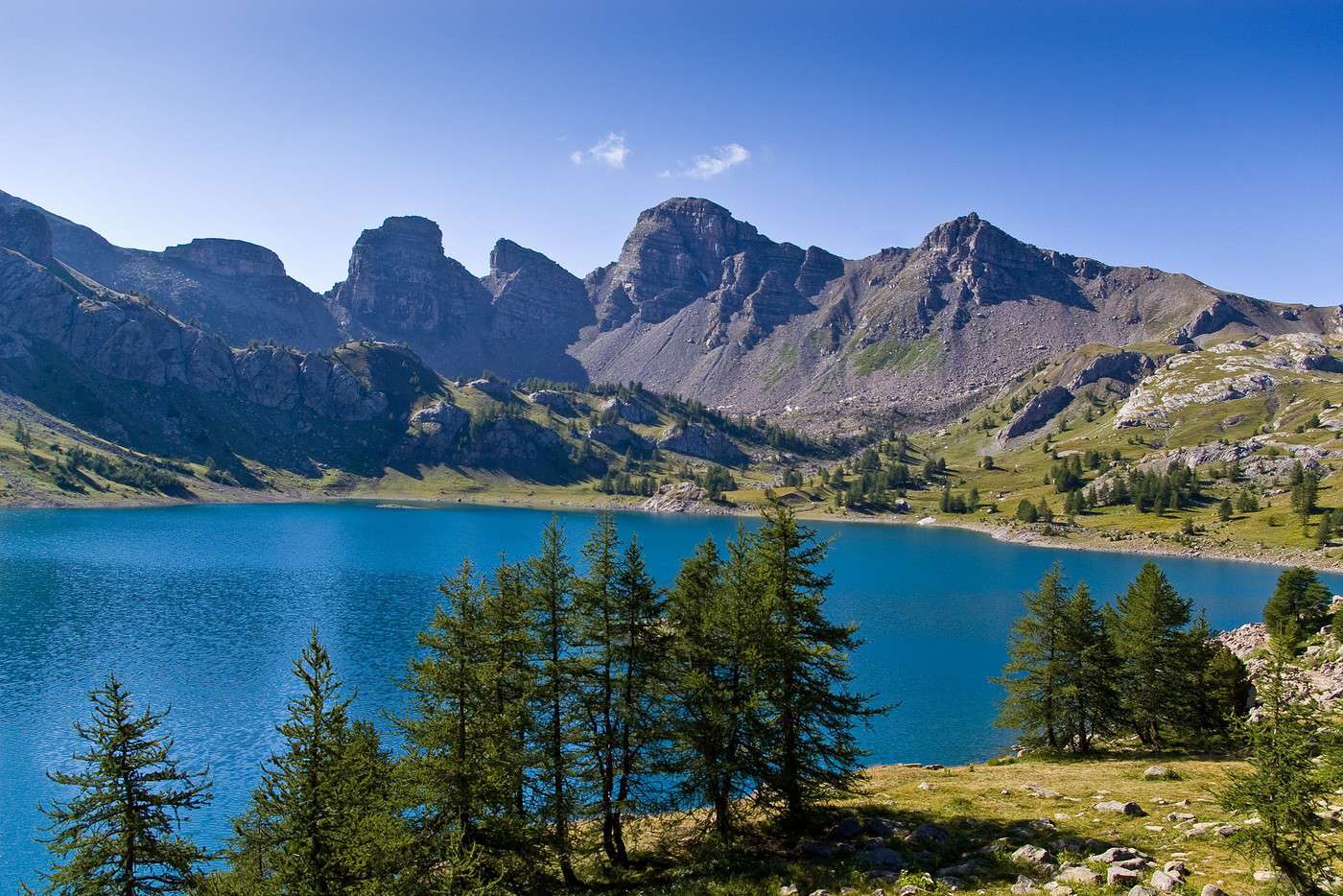 Lac d'Allos, Alpes de Haute-Provence, France