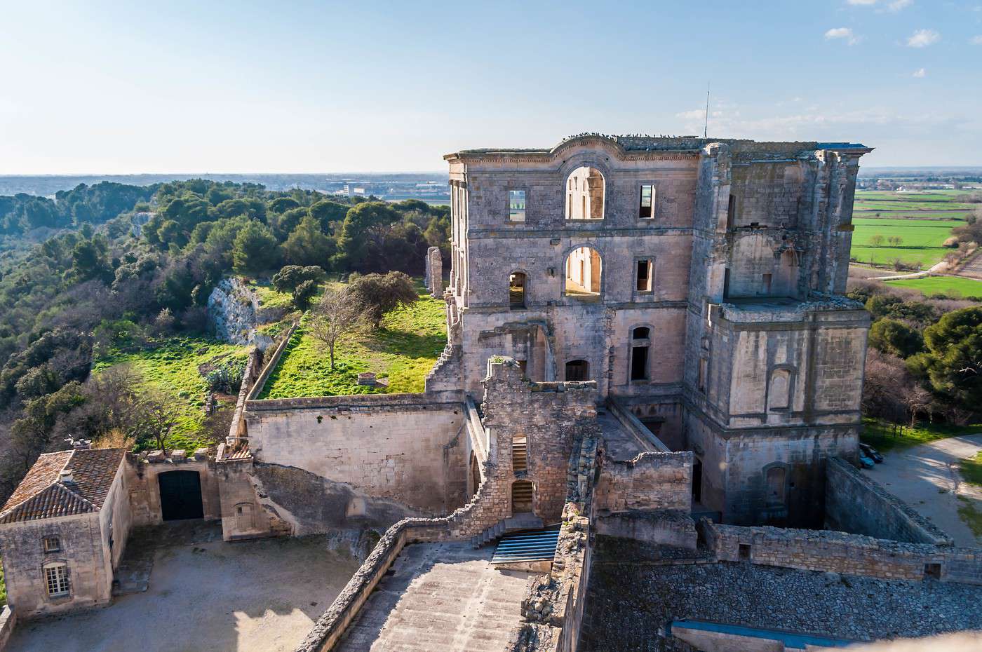 Abbaye de Montmajour, Bouches-du-Rh&ocirc;ne, France