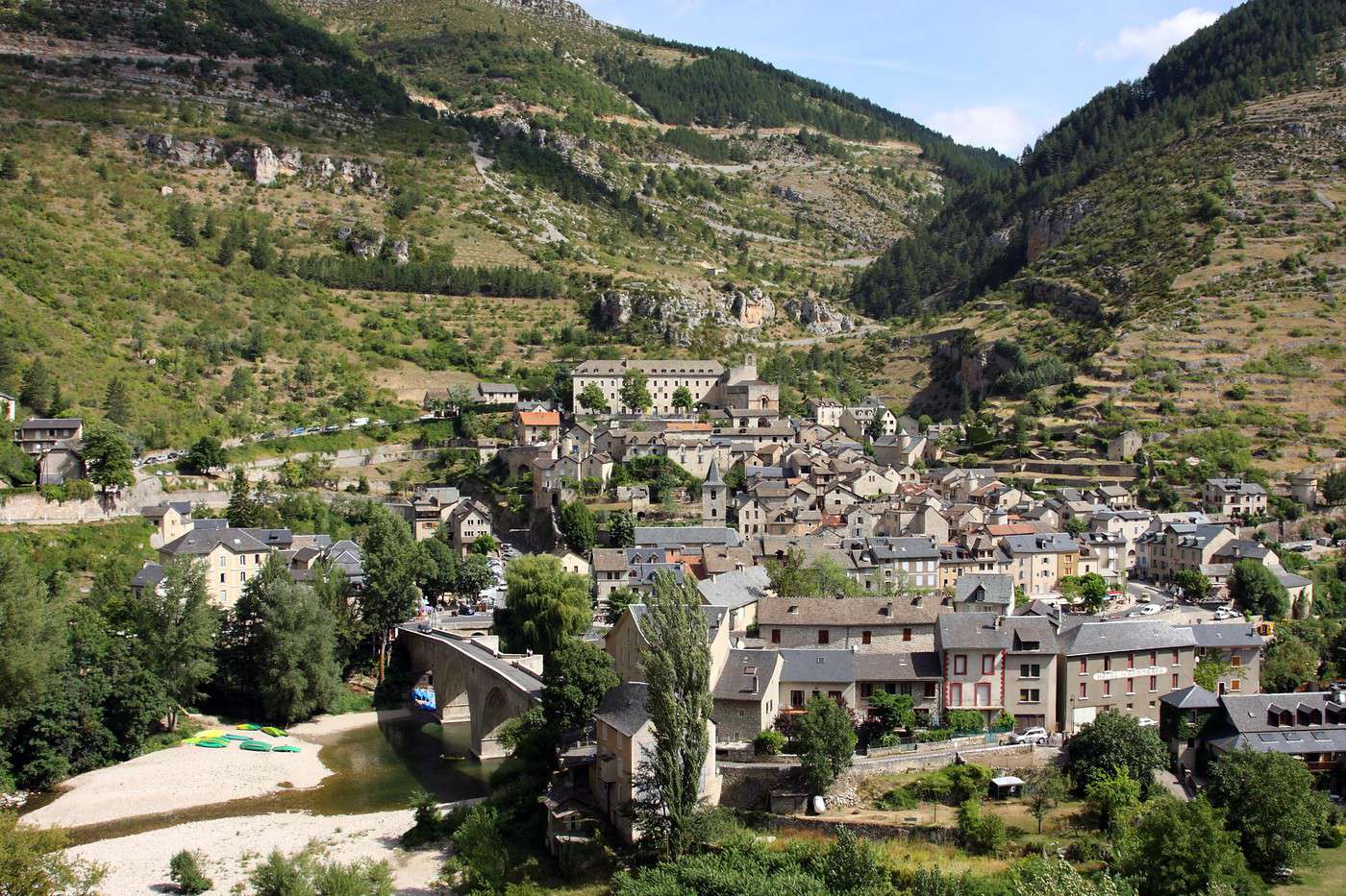 Sainte-Enimie, Loz&egrave;re, France