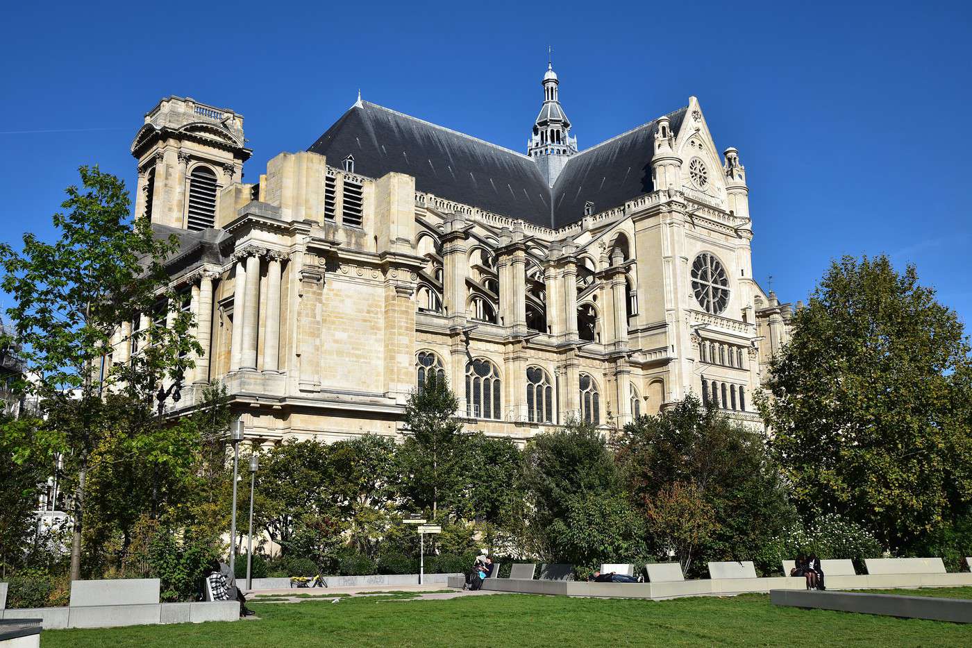 &Eacute;glise Saint-Eustache, Paris, France