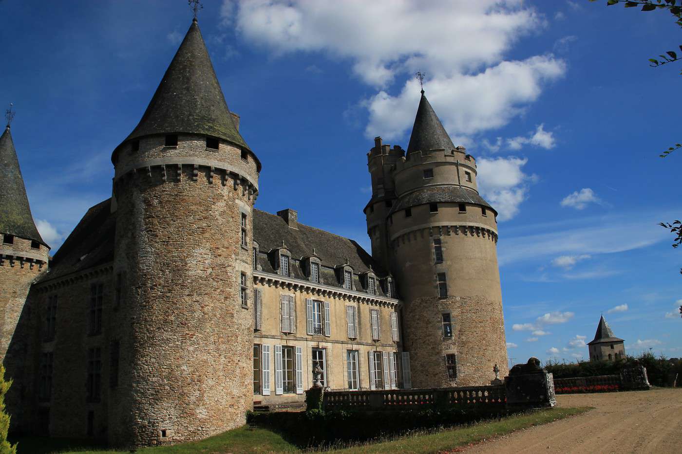 Ch&acirc;teau de Coussac-Bonneval, Haute-Vienne, France