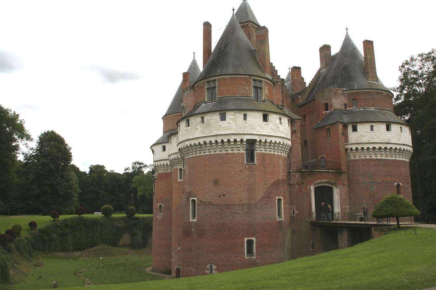 Ch&acirc;teau de Rambures, Somme, France