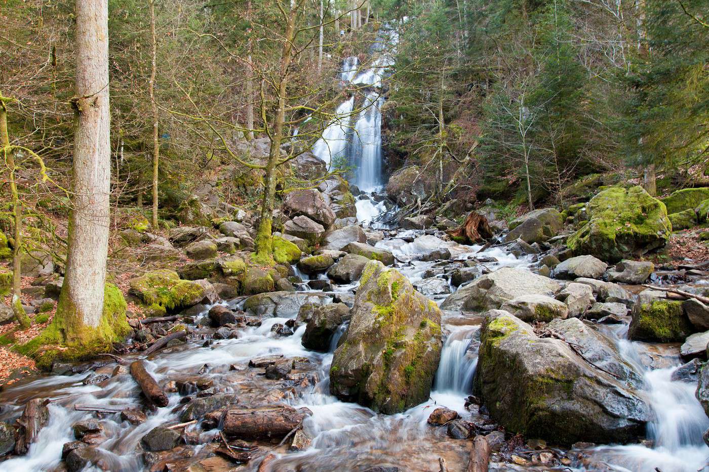 Cascade de Tendon, Vosges, France