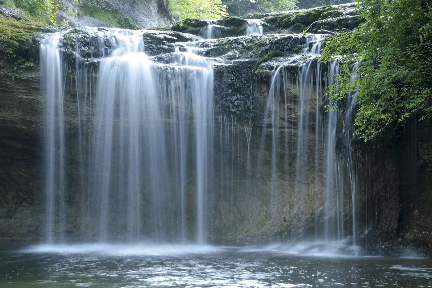 Cascades du H&eacute;risson, Jura, France