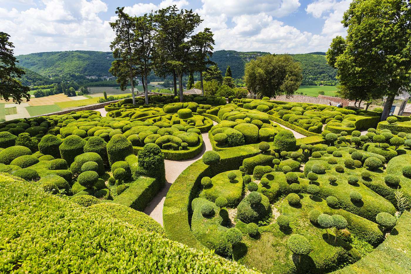 Jardins de Marqueyssac, Dordogne, France