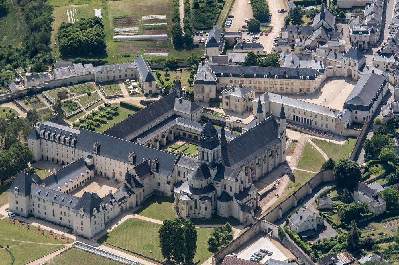 Abbaye de Fontevraud, Maine-et-Loire, France