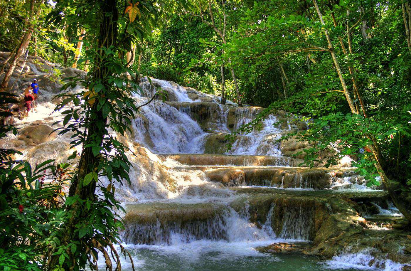 Cascades de la Dunn's River, Jamaïque