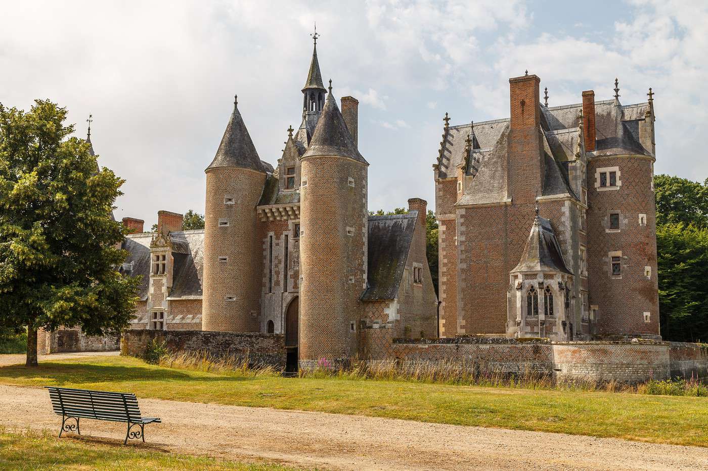 Ch&acirc;teau du Moulin, Loir-et-Cher, France