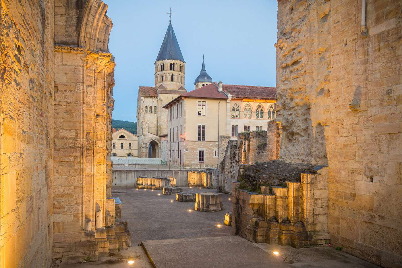 Abbaye de Cluny, Saône et Loire, France