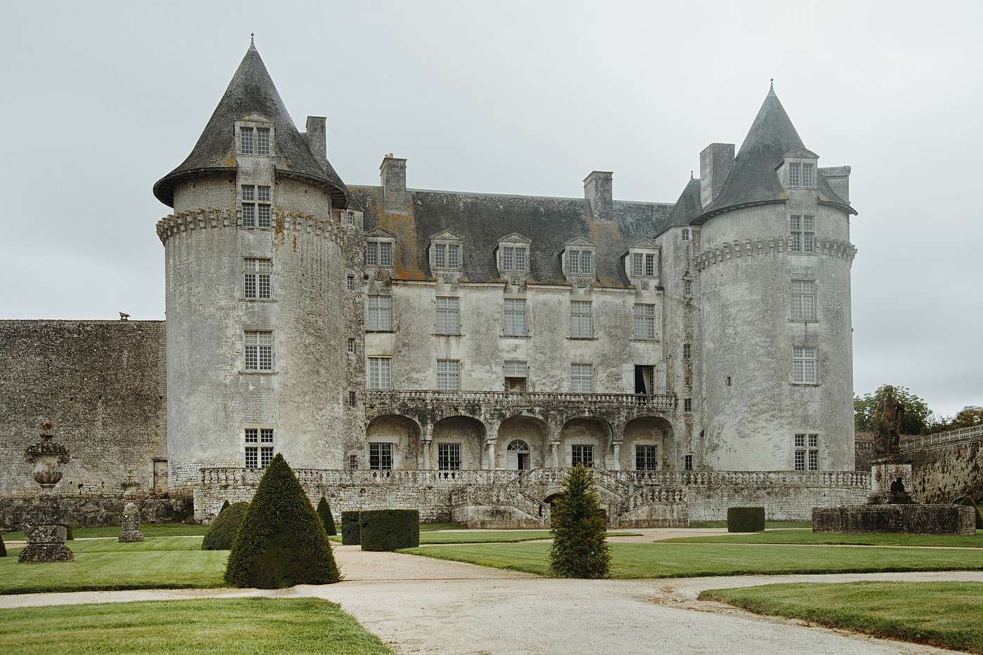 Ch&acirc;teau de la Roche-Courbon, Charente-Maritime, France