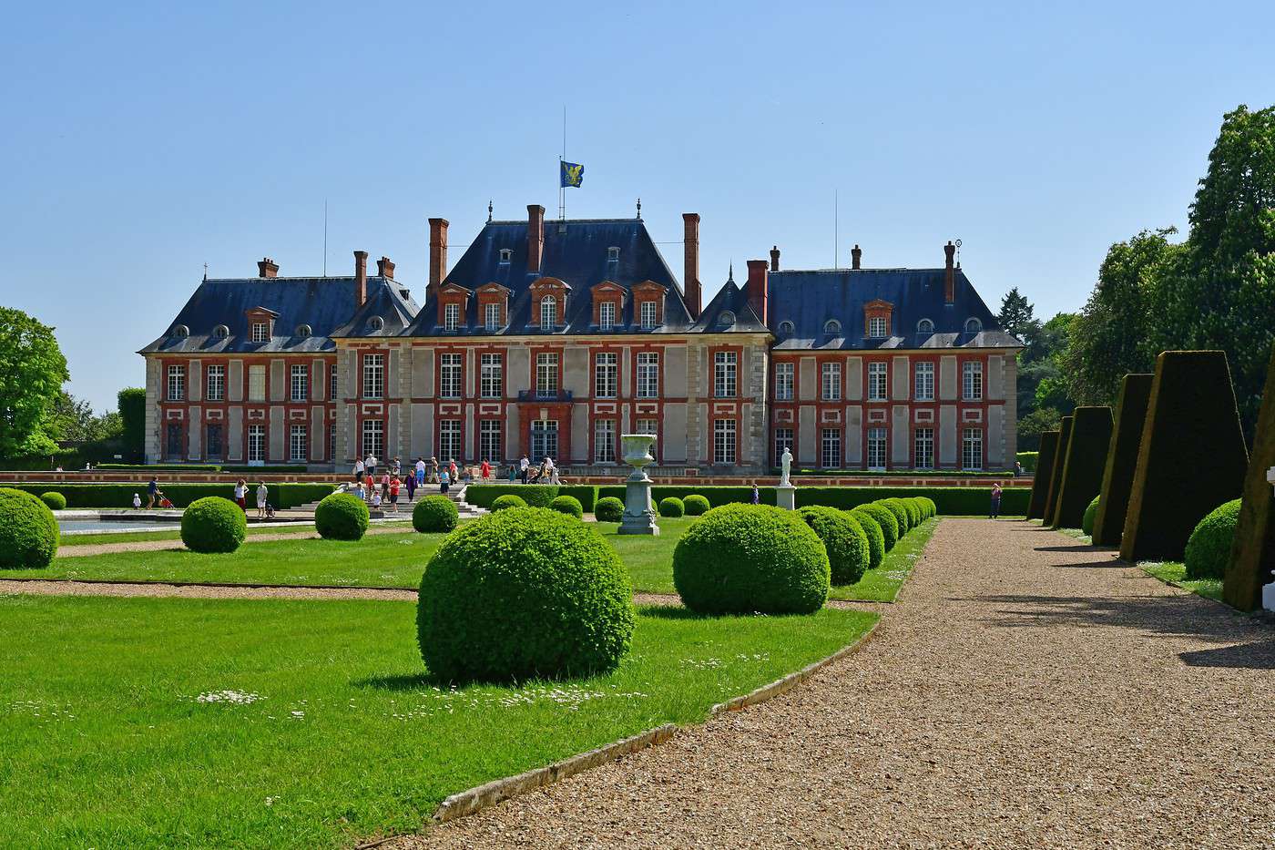Ch&acirc;teau de Breteuil, Yvelines, France