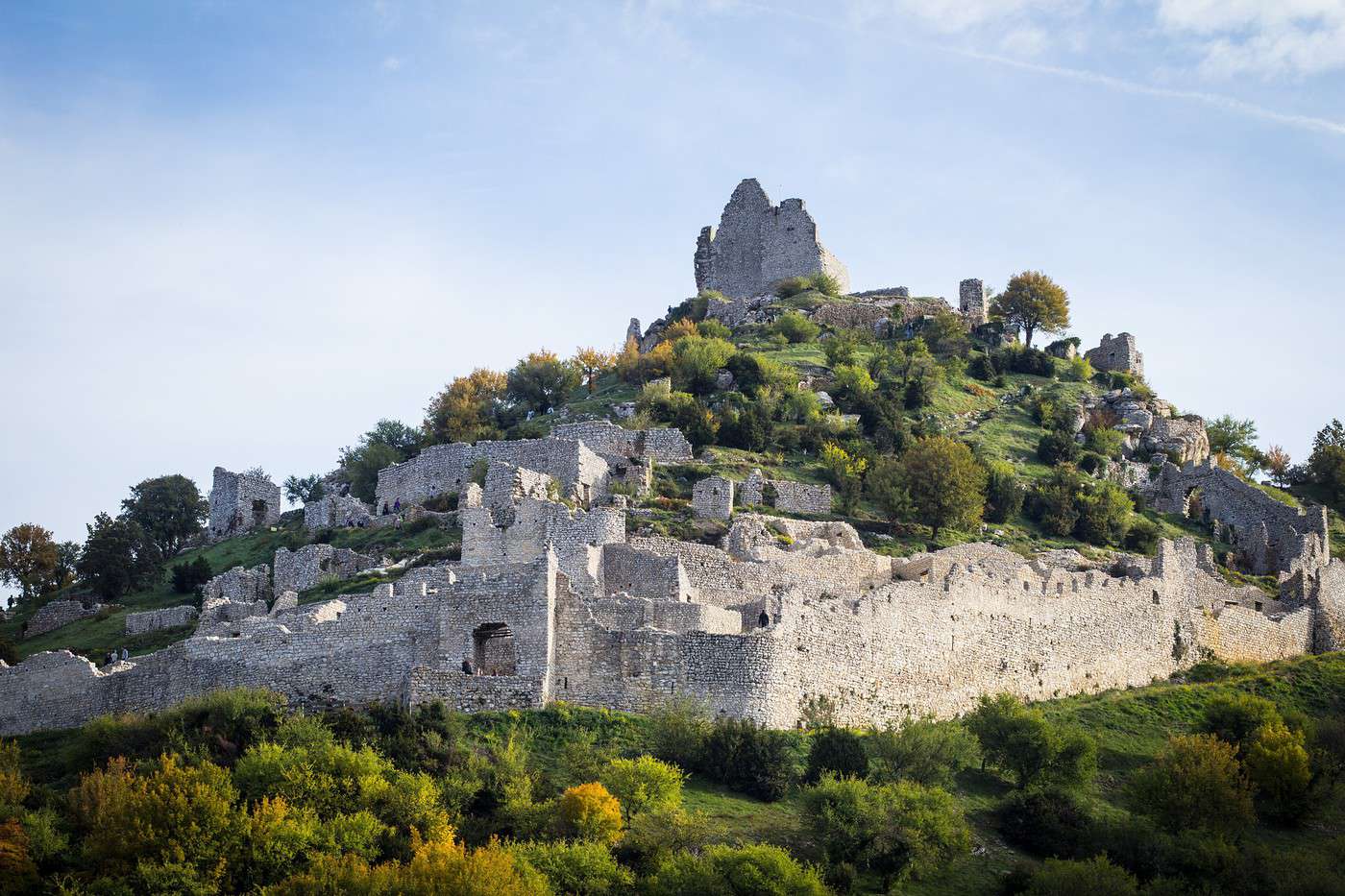 Ch&acirc;teau de Crussol, Ard&egrave;che, France