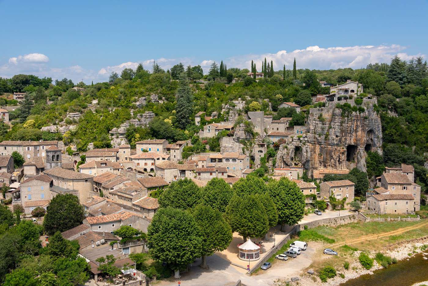 Labeaume, Ardèche, France